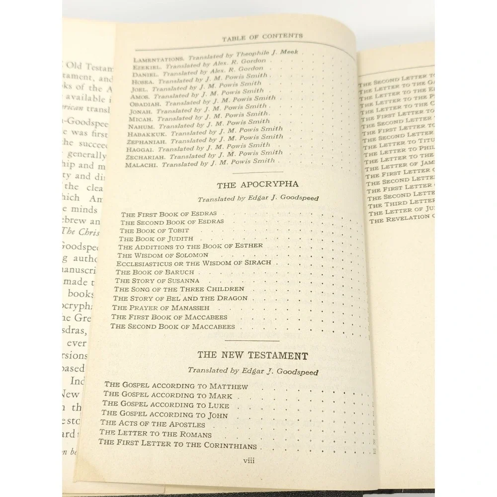 The Complete Bible 1939 An American Translation‎ 1944 Apocrypha, Smith/Goodspeed
